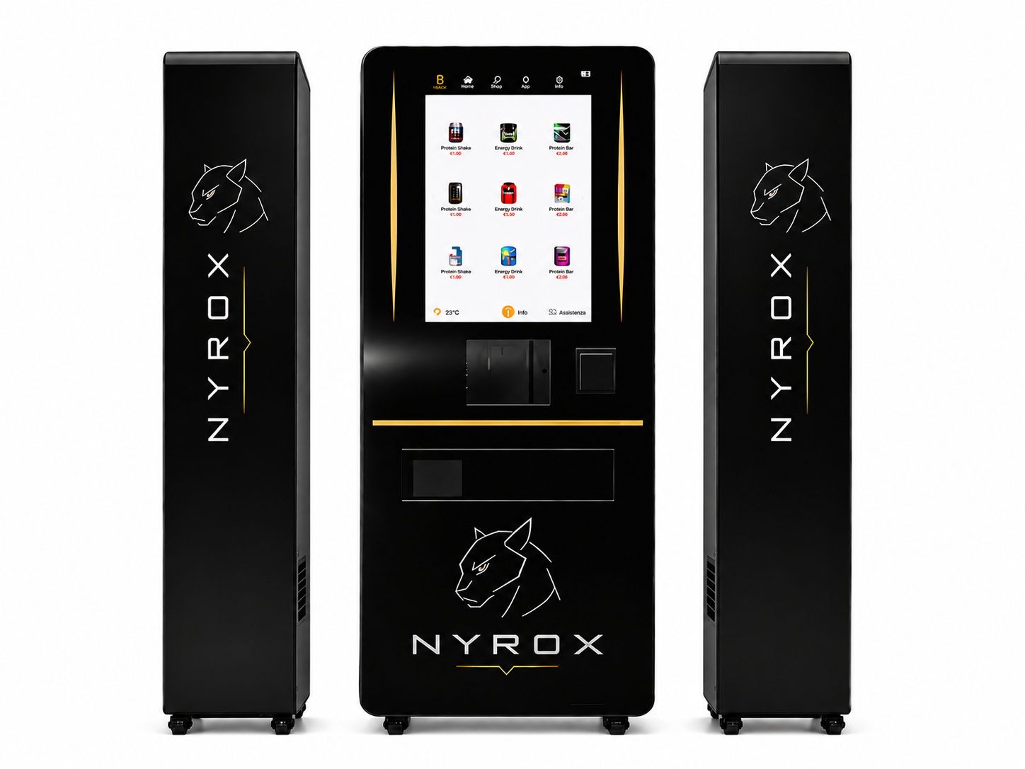 Distributore automatico NYROX in palestra