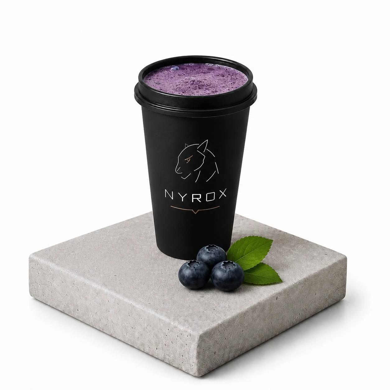 Pre-workout NYROX gusto Blueberry con mirtilli