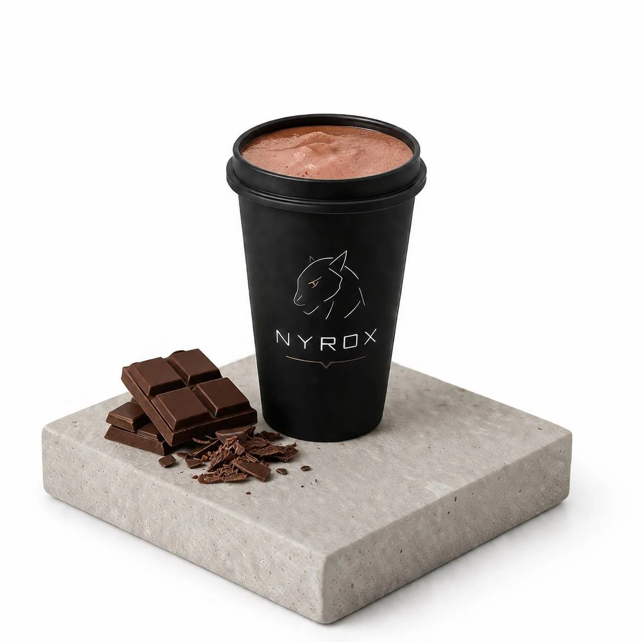 Protein shake NYROX gusto Chocolate con cioccolato